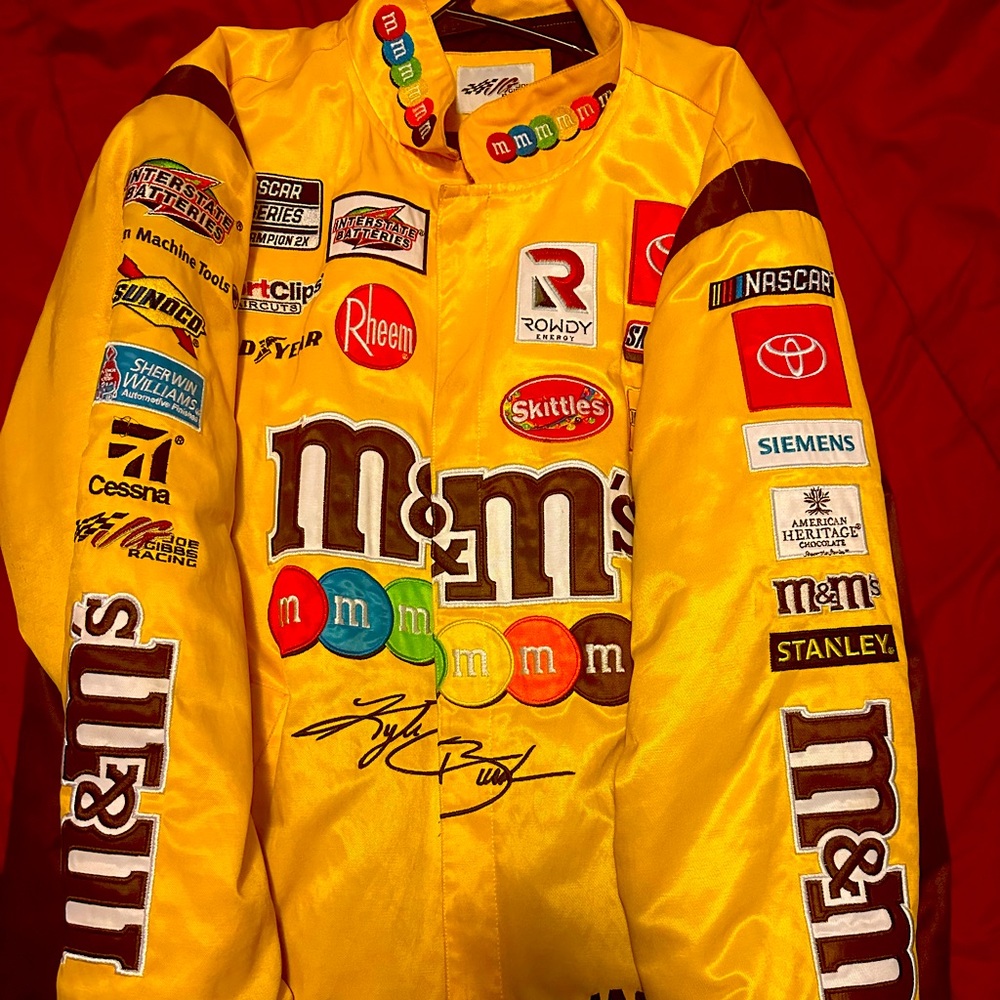 Men’s Kyle Busch m&m’s racing team jacket #18